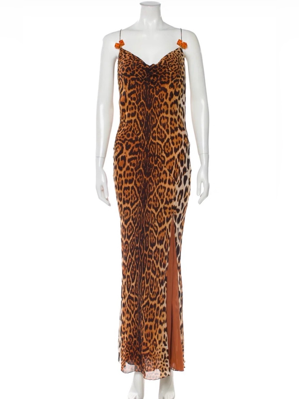 Vintage Dior Galliano leopard Print Dress